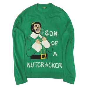 Elf Ugly Christmas Sweater • Size Smalll •EUC •Green